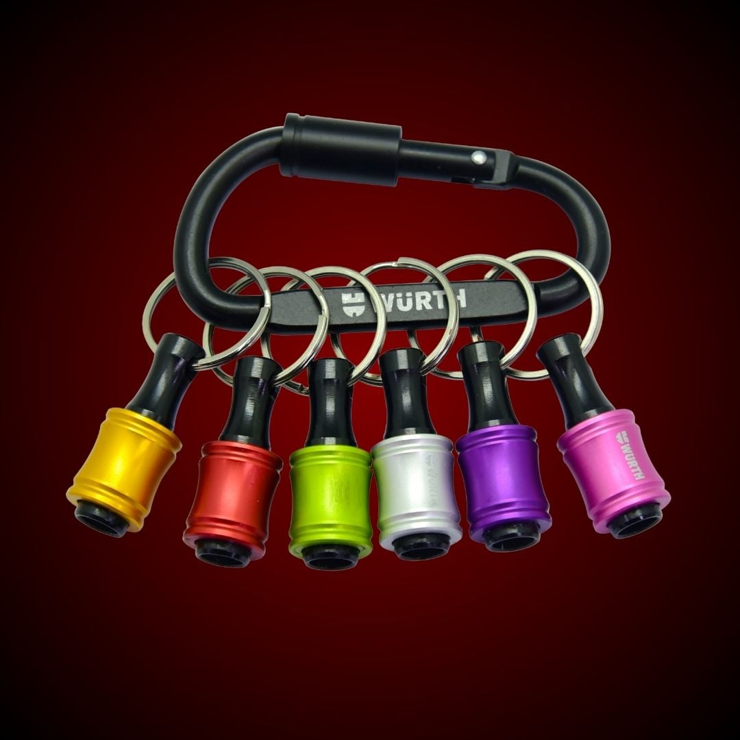 Key fob RW bit holder